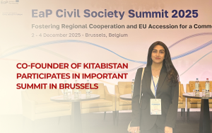 Co-Founder of Kitabistan Participates in Important Summit in Brussels
