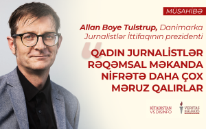 Danimarka Jurnalistlər İttifaqının prezidenti ilə müsahibə