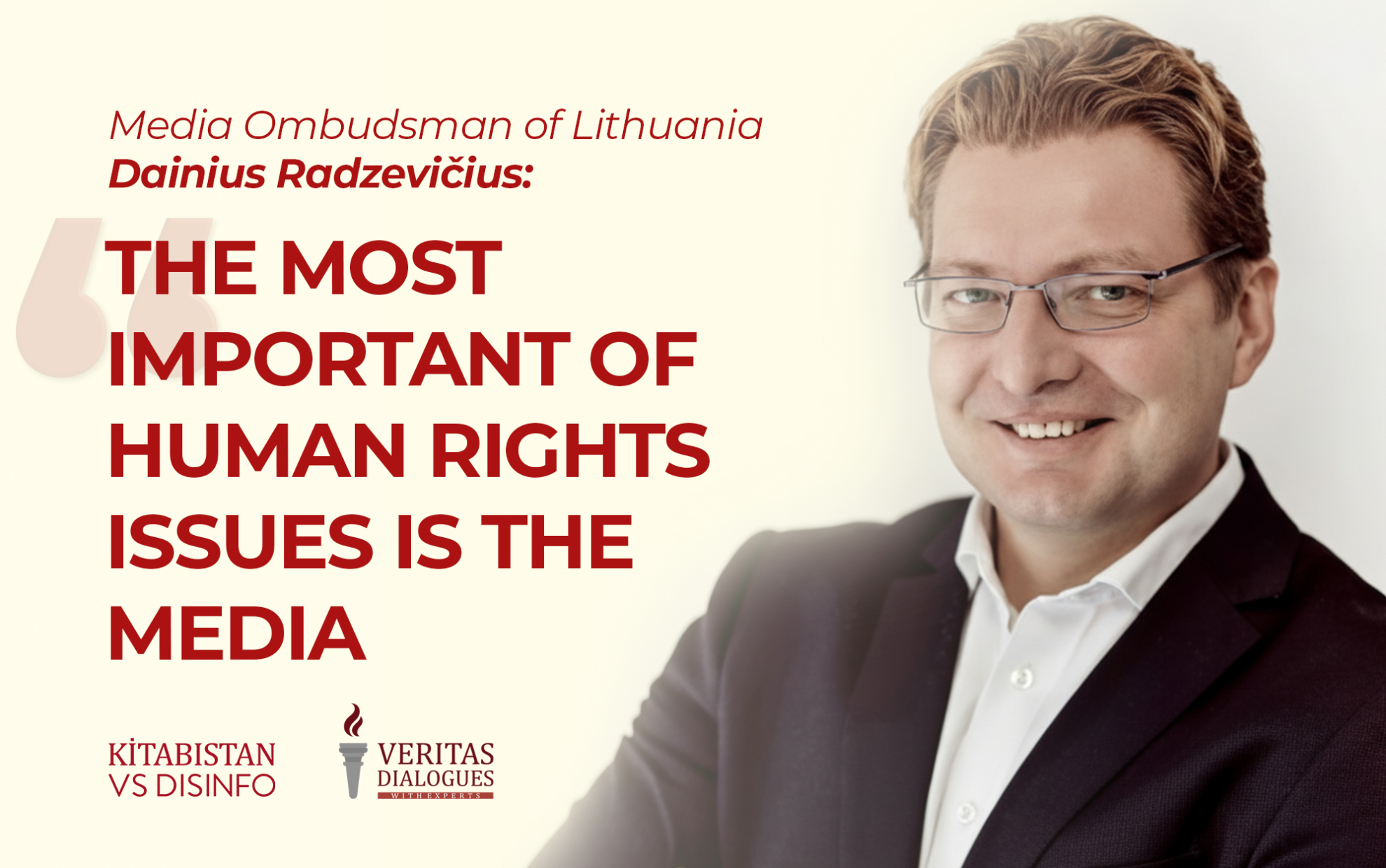 Exclusive interview with Dainius Radzevičius
